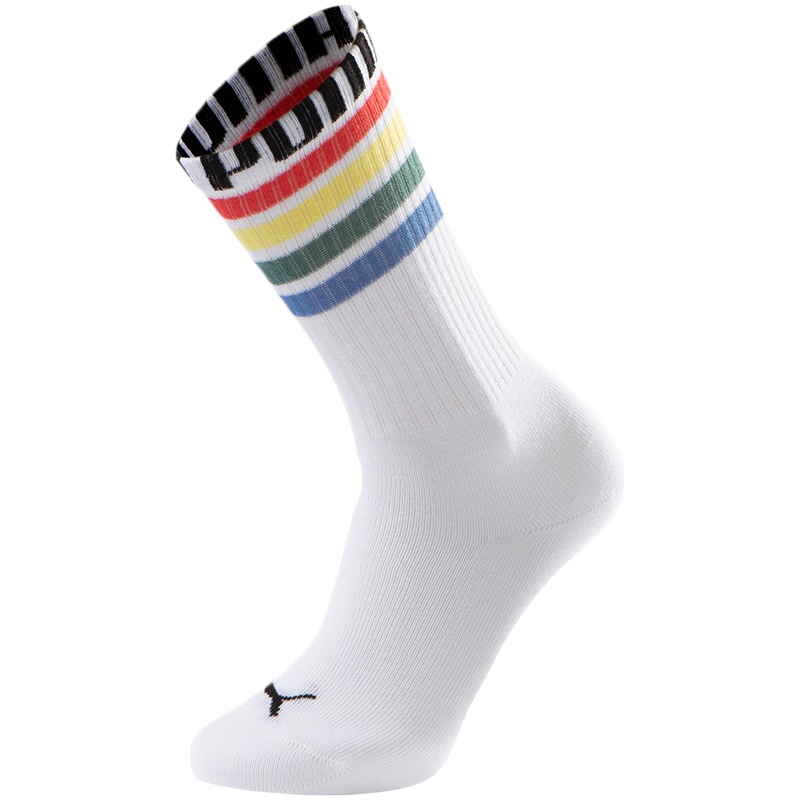 PUMA彪马男袜女袜许光汉同款运动袜休闲中袜(一对装)