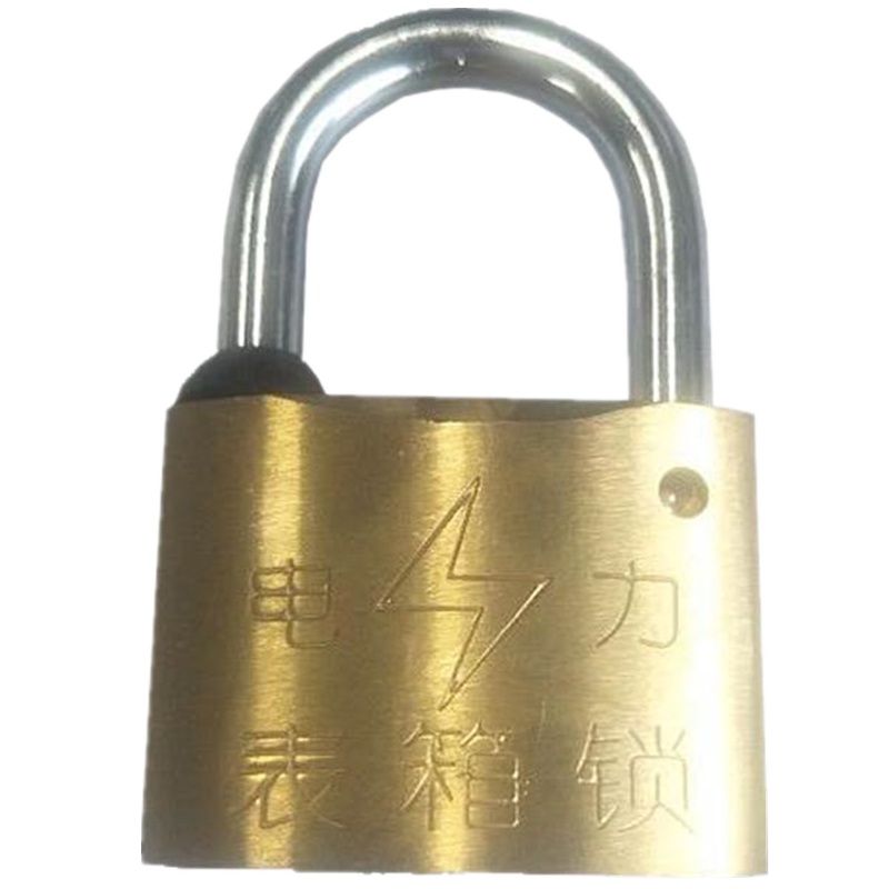 苏识 S-S006 35*17*26mm/直径5mm梅花35型铜锁(计价单位:把)黄色