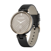 佳明(GARMIN)Lily女性智能时尚运动腕表心率血氧身体电量监测智能通知提醒经期孕期管理 活力版 纯白流光金