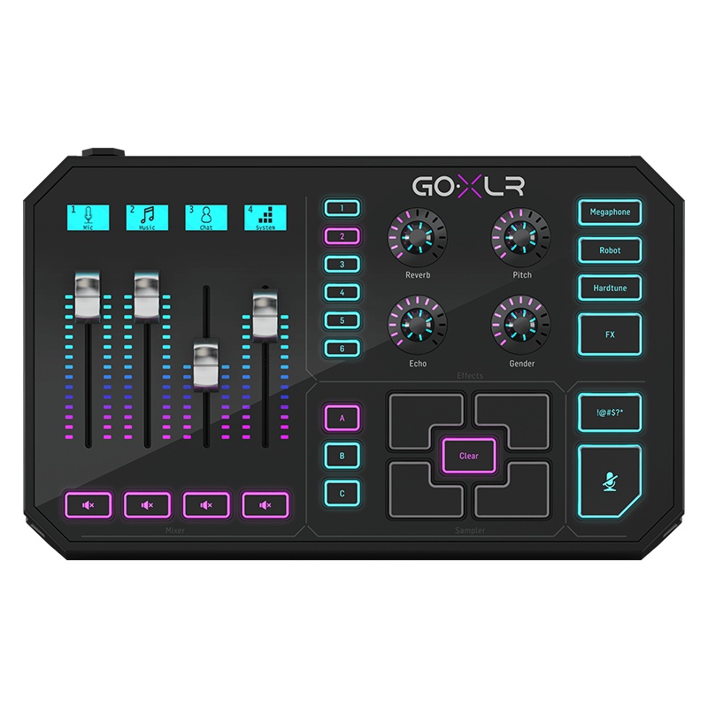 TC Helicon电脑声卡直播调音台专业GO XLR多频混音效果器音频接口 乐器配件