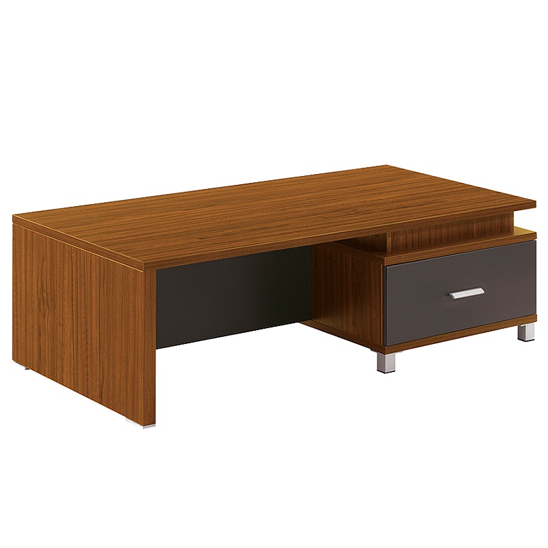 富和美边桌茶几带抽屉现代简约咖啡桌现代中式茶几办公茶几简约木制茶几79茶几