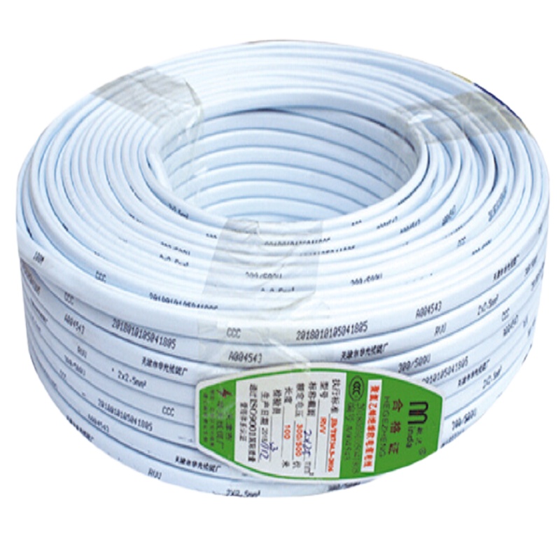 正泰(CHNT)100米/盘 2芯 1.5平行线 双绞线 425元/盘 白色