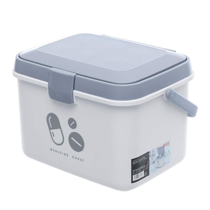 禧天龙药箱家用医药箱药品收纳盒便携急救医疗箱儿童大号家庭药箱