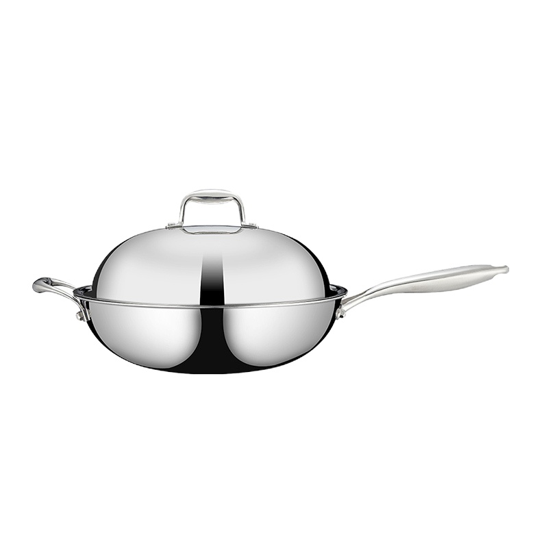 WQMD黄小厨皓月多用中式炒锅HXC-G-C006