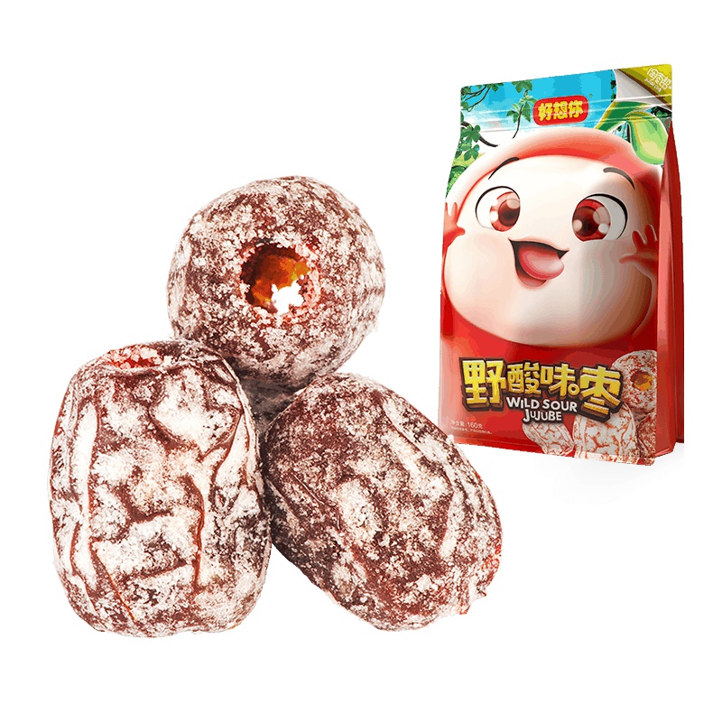 好想你野酸味枣160g 酸甜蜜饯零食特产果脯