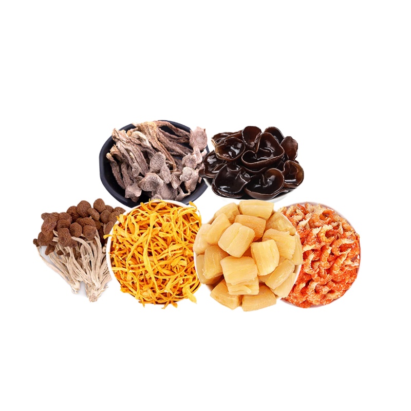 山海小将 山珍海味组合二 1316g 干贝、虾仁干、鹿茸菇、黑木耳、茶树菇、虫草花