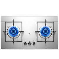 优盟(UM)JZT-ZJ001JA燃气灶升级款灶具煤气灶双灶嵌入式台嵌两用5.0KW大火力煤气炉灶台不锈钢定时(天然气)