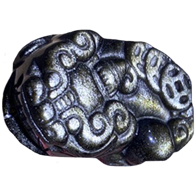 缘香玉天然正品金曜石貔貅吊坠财富之石霸气开运聚财开运纳福平安吉祥生意兴隆可吊坠可和手链搭配一起佩戴