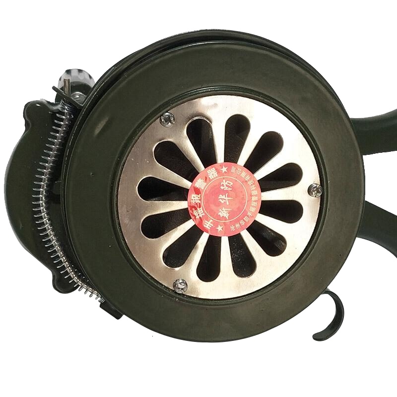 丛林狐手摇报警器/手动警报器绿色手摇报警器