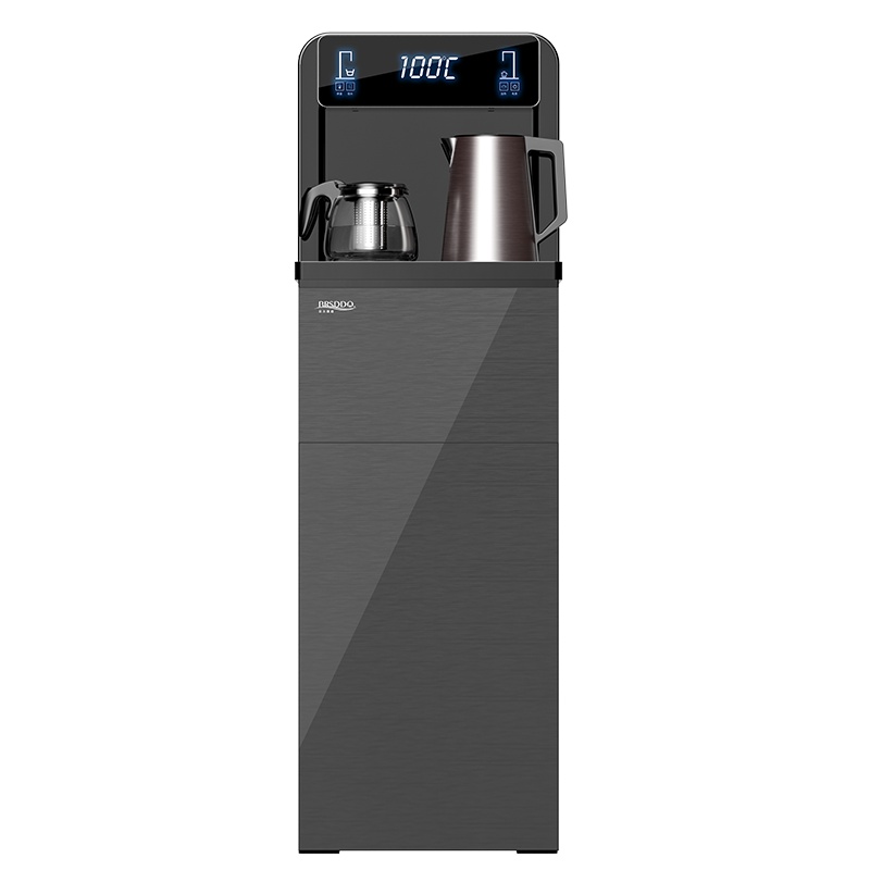 贝尔斯盾(BRSDDQ)饮水机办公室家用茶吧机立式全自动下置水桶智能遥控桶装水冷热两用新品 BRSD-20-CBJ温热