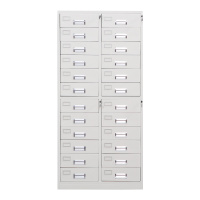 质凡钢制储物柜工具柜零件柜文件柜铁皮柜办公柜资料柜档案柜二十四斗柜