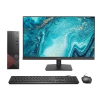 戴尔(DELL)成就3681 带21.5英寸显示器小机箱高性能娱乐办公家用台式电脑整机 (酷睿i3-10100 8G内存 1T+256G 集显 win10)定制