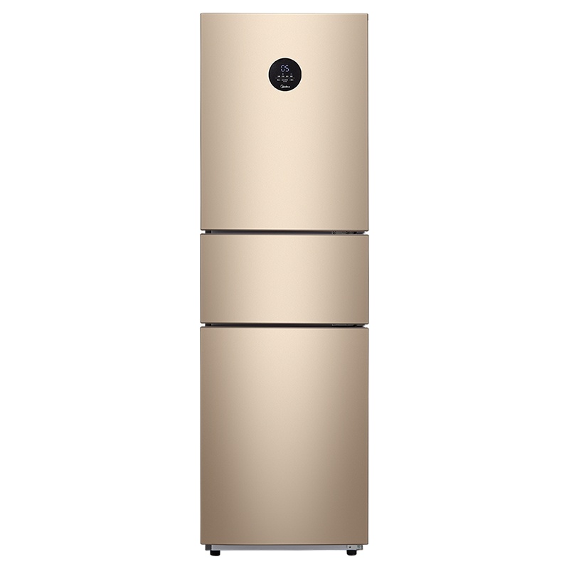 美的(Midea) 231升新风冷无霜家用小冰箱三门变频节能安静铂金净味双系统制冷 BCD-231WTPZM(E)