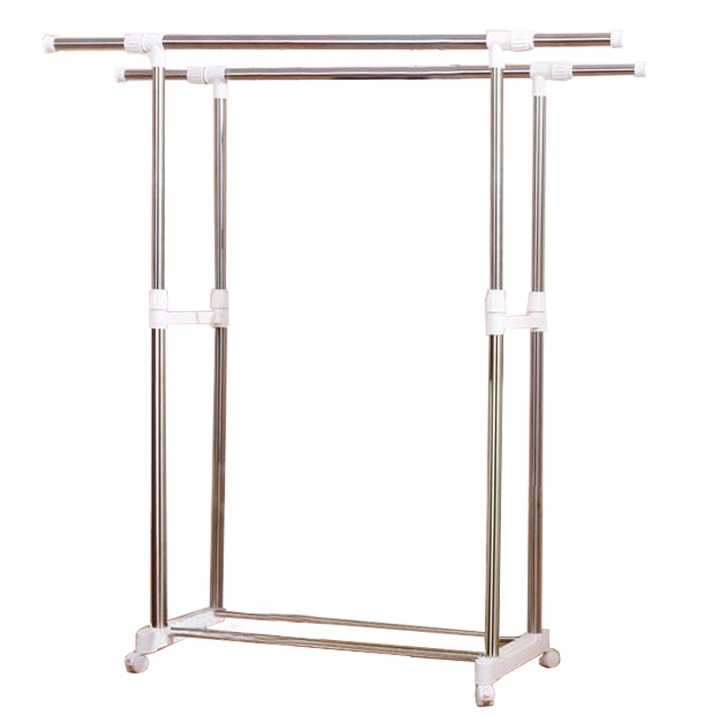 云蕾 晾衣架子晒衣架不锈钢复合管晒衣杆单杆