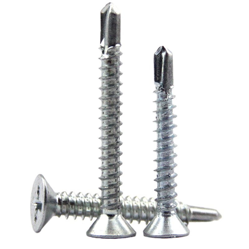 宁力(NLGS) 0.4*1.6不锈钢镀锌十字沉头自攻丝螺钉500个装(单位:盒)