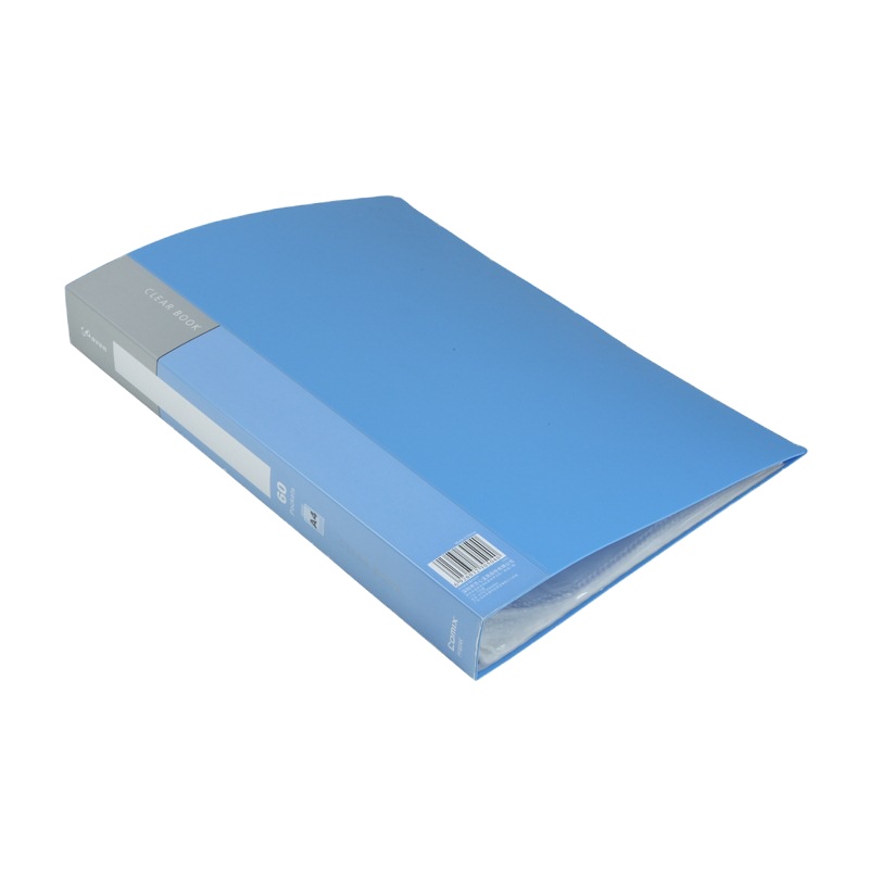 齐心(Comix) NF60AK 60页资料册/文件册A4 蓝色 一个装 宁选