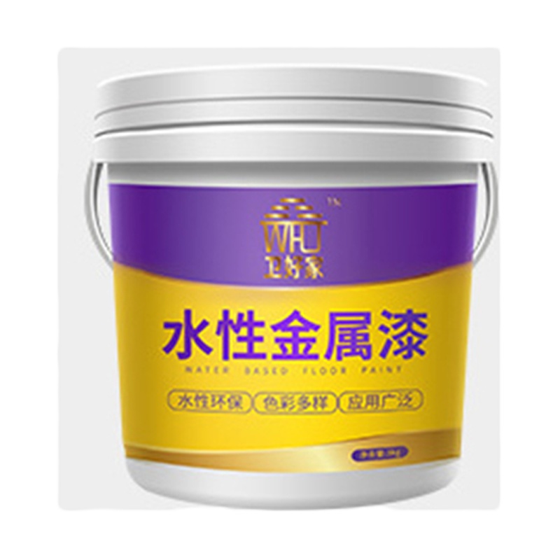 水性防锈金属漆 大红色5公斤