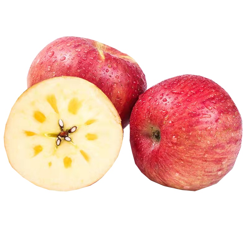 [五个农民]精品新疆特产阿克苏苹果礼盒 净重8斤 超大果王 果径95mm+ 新鲜水果 顺丰直发 年货礼盒