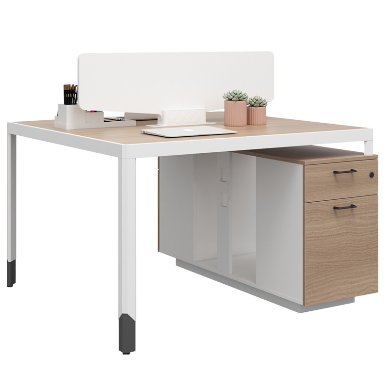 匡大办公桌 现代简约员工桌1.2米 双人位职员桌 KDT-FP688B-2