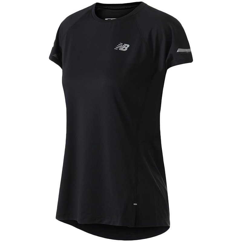 New Balance/NB女短袖T恤透气针织跑步运动上衣AWT81200