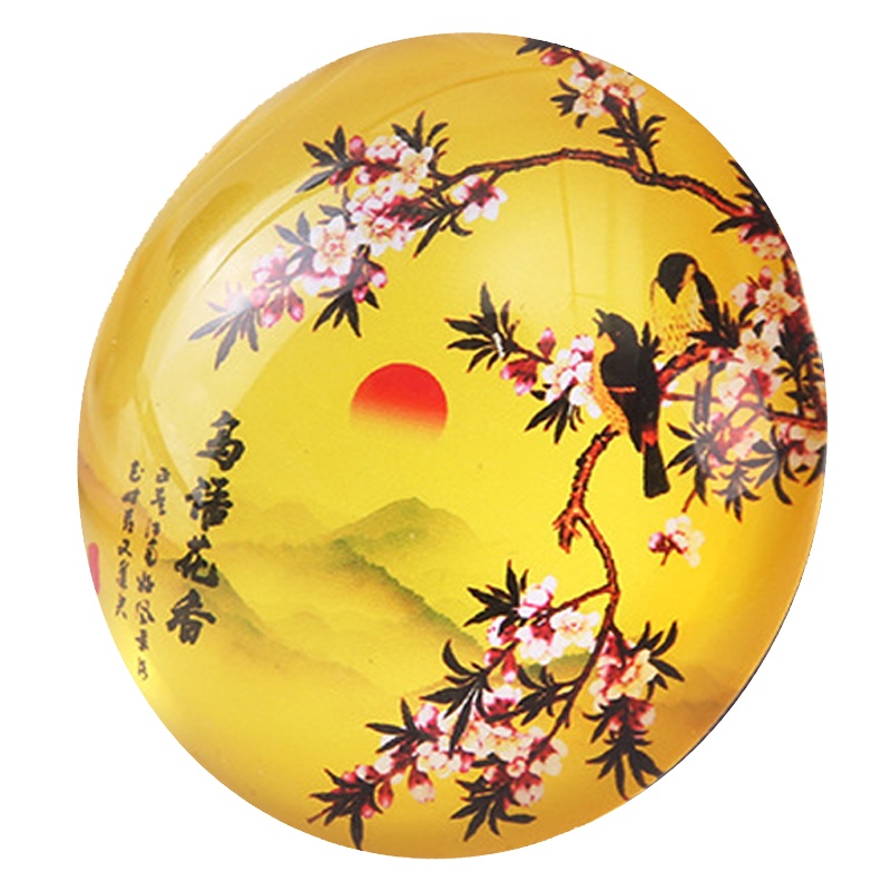 优佚创意水晶印花冰箱贴可爱笑脸表情包卡通装饰磁贴磁力贴贴套