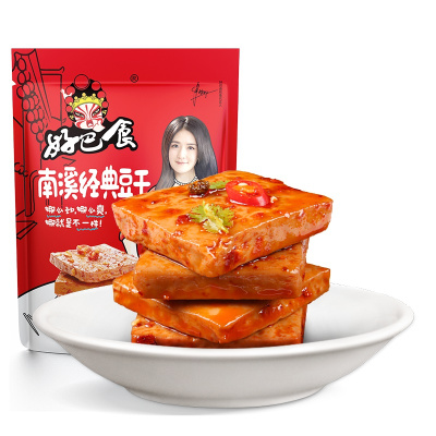 好巴食 豆腐干 川味美食 休闲零食 南溪经典豆干麻辣味200g