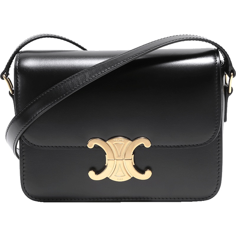 CELINE 赛琳 女士牛皮TRIOMPHE小号单肩斜挎包 188423BF4