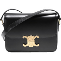 CELINE 赛琳 女士牛皮TRIOMPHE小号单肩斜挎包 188423BF4