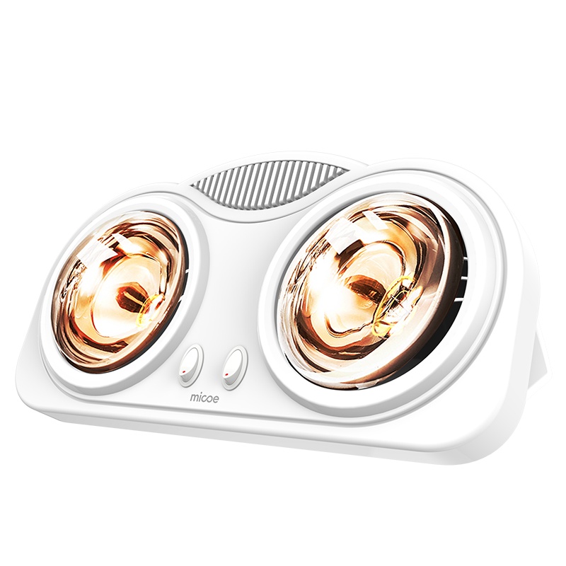 四季沐歌浴霸 便携壁挂式灯暖二灯取暖灯泡 即开即热安全速热