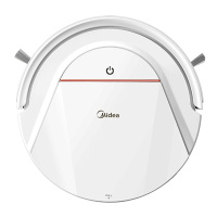 美的(Midea) 扫地机器人 i2 智能家用 全自动回充 路线清扫智能超薄吸尘器 扫拖地一体机