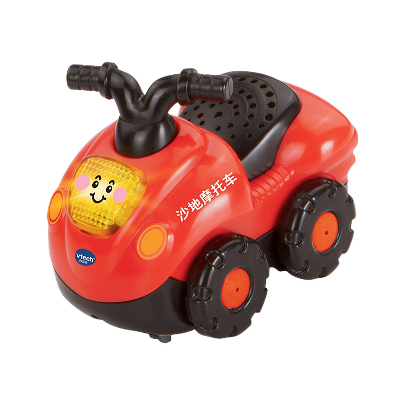 [苏宁自营]伟易达(Vtech) 神奇轨道车系列 模拟场景拼接轨道二代小车儿童益智玩具 沙地摩托车80-151918