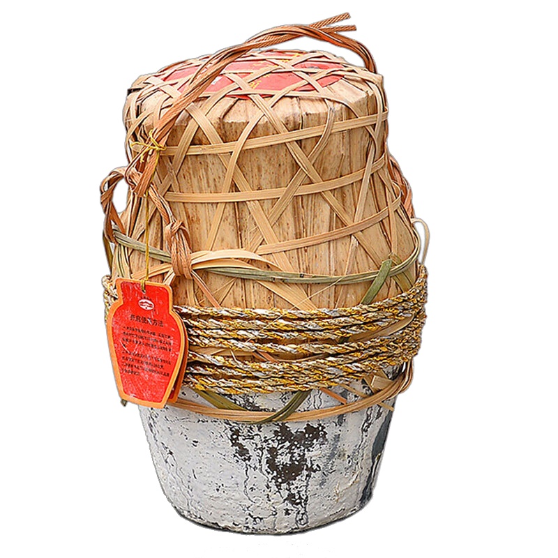 古越龙山 绍兴黄酒 花雕酒糯米酒 加饭酒 半干型 10斤老酒 5L 坛装 五年陈
