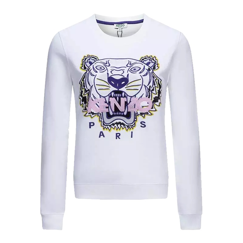 香港直邮 KENZO高田贤三 大虎头经典刺绣字母卫衣女士