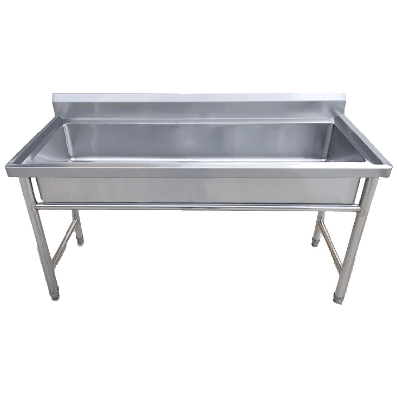 时尚家装不锈钢304洗手池水池水单双学校食堂工地学生洗菜盆洗碗池 放心购安心抵