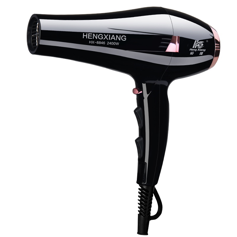 恒翔(Heng Xiang)电吹风机HX-8846 2400W大功率 6档冷热风调节 过热保护 恒温护发 家用发廊吹风筒