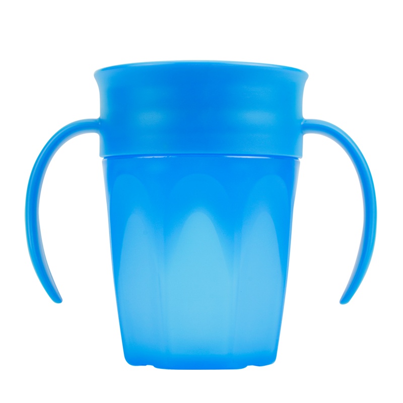 布朗博士（Dr.Brown's）360°感压过渡学饮杯7安士/200ml（蓝色）