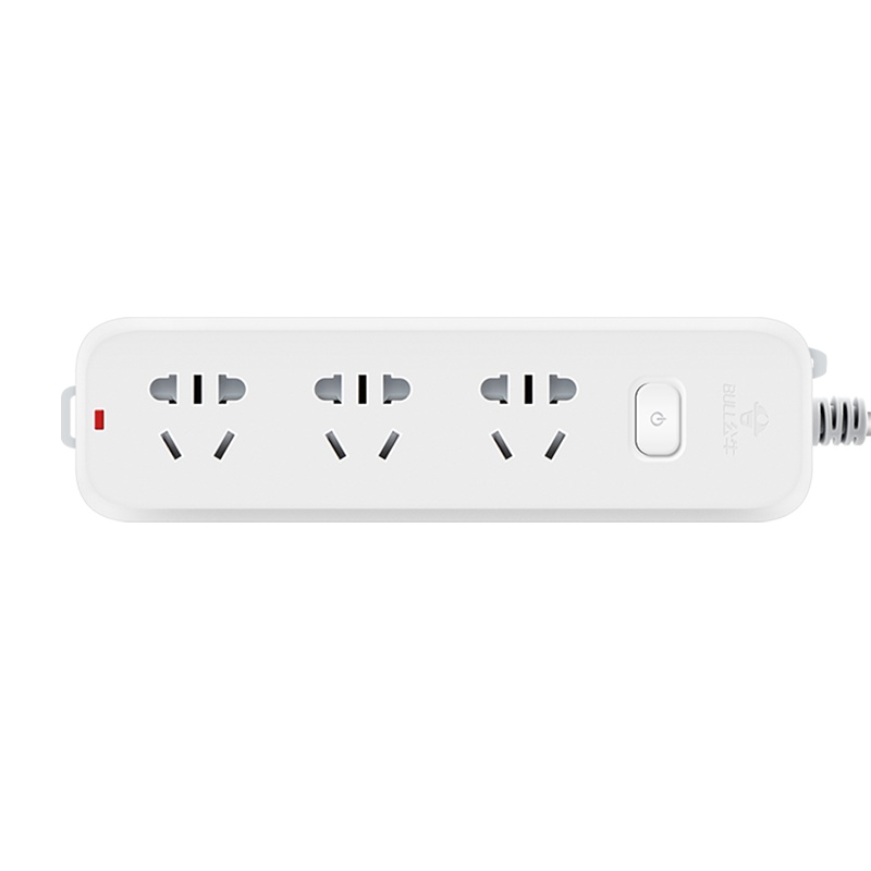 公牛(BULL)插座 GN-B5030 新国标3插位总控开关全长1.8米 带保护门电源插座/接线板/拖线板