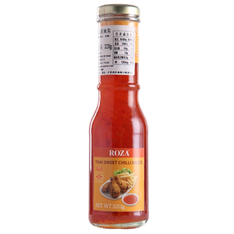 泰国进口 露莎士(ROZA)泰式甜辣酱320g 西餐调料 方便易用