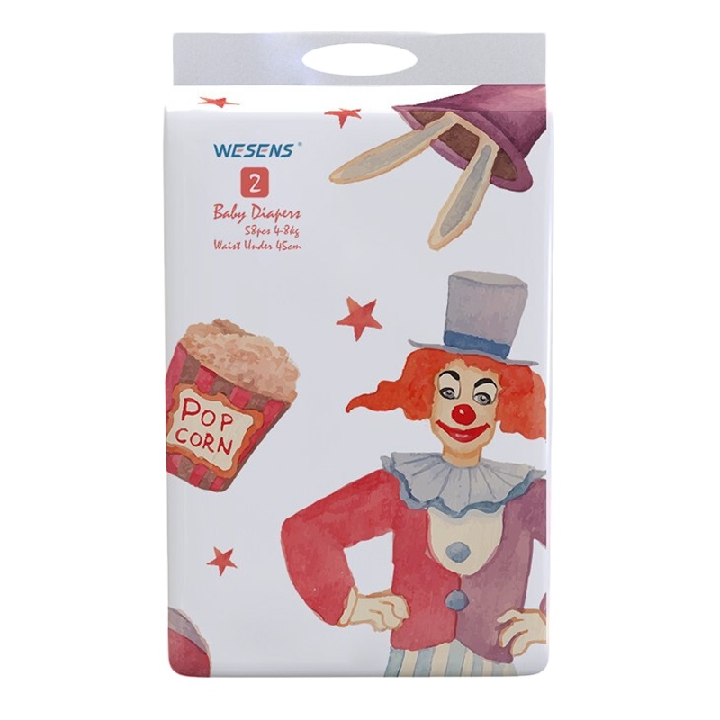 wesens 卫神 奇幻马戏城 纸尿裤试用装L码5片