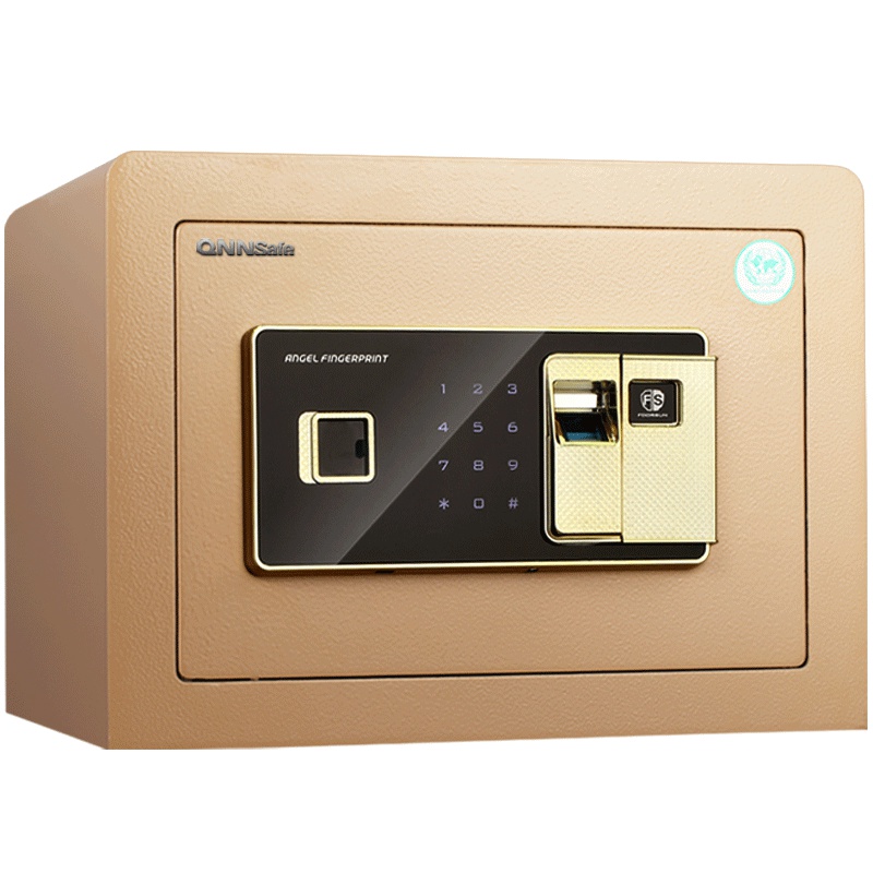 全能保险柜 RD30II指纹保险柜家用 防盗小型26.5cm高 全钢 办公家用选择