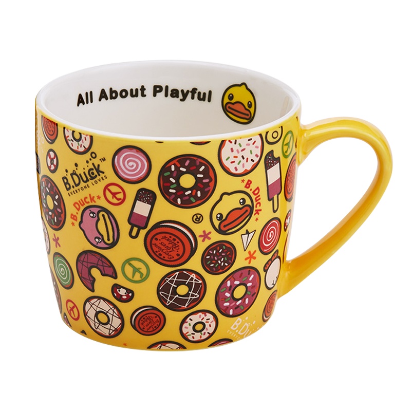 B.Duck 水杯 甜甜圈/黄色(线上)