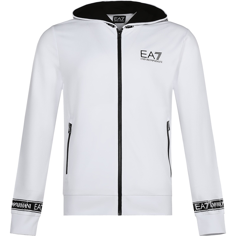 EMPORIO ARMANI EA7 阿玛尼 男士 棉质连帽长袖外套卫衣运动衫3KPM25 PJ05Z