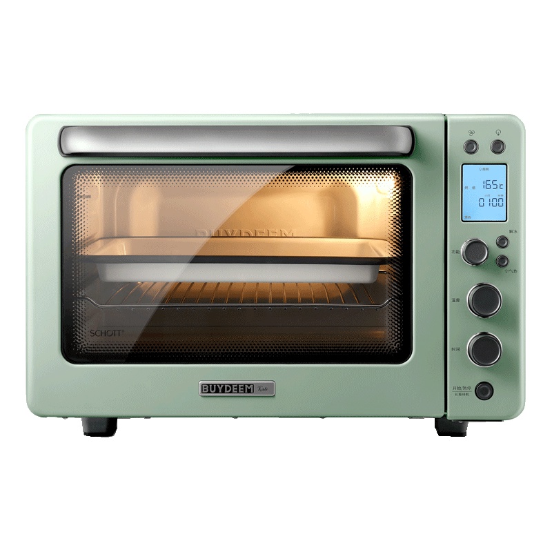北鼎(buydeem)家用烤箱T535 烘焙 多功能全自动电烤箱大容量31.5L 绿色