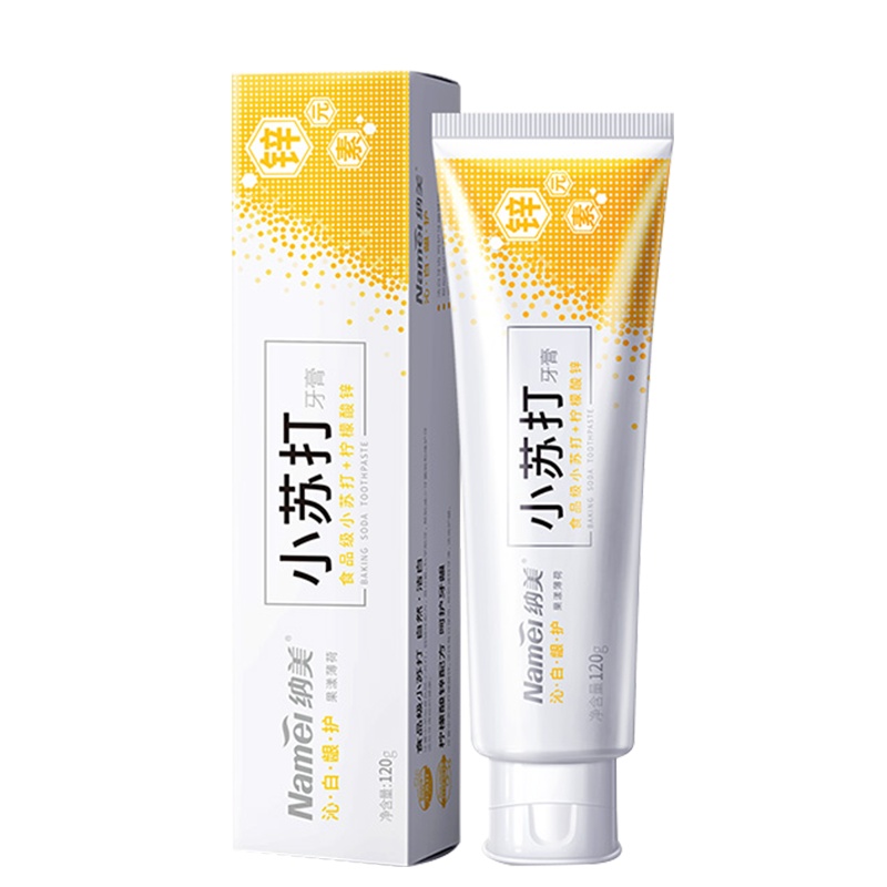 [苏宁超市]Namei纳美锌元素小苏打牙膏120g