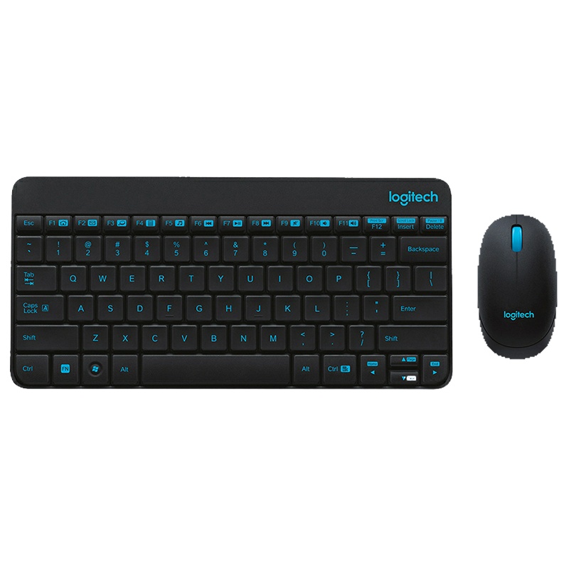 罗技(Logitech)MK245 Nano无线键盘鼠标套装 颜色:黑色