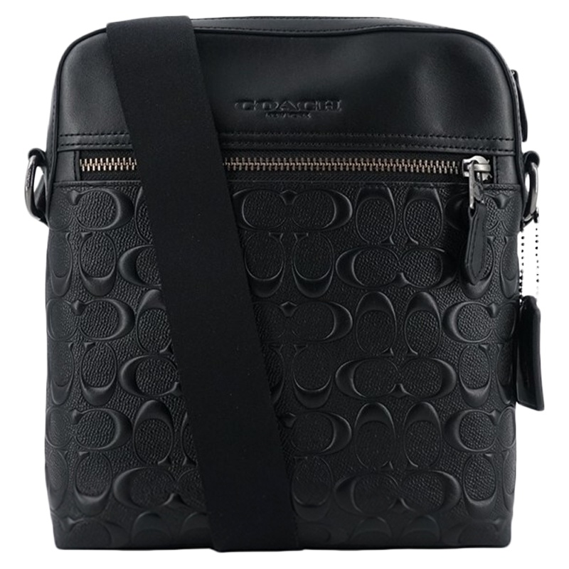[直营]蔻驰(COACH) HOUSTON FLIGHT男士拉链斜挎包单肩包 男包