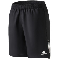 【自营】adidas男服跑步运动短裤梭织吸汗休闲运动服DQ2557 L DQ2557黑色