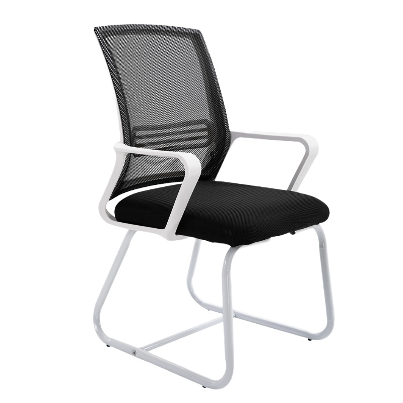 办公家具 电脑椅 靠背椅网布职员椅 会议室座椅 简约办公椅子 黑白框