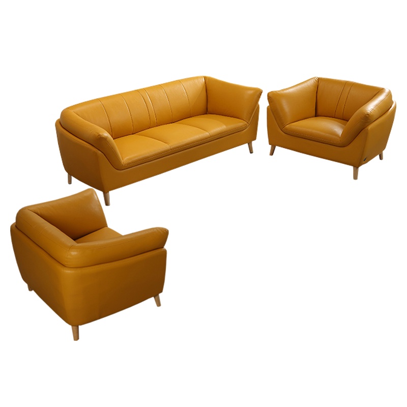 左右真皮沙发 现代北欧/宜家客厅皮质家具组合头层中厚牛皮 皮艺沙发DZY2621