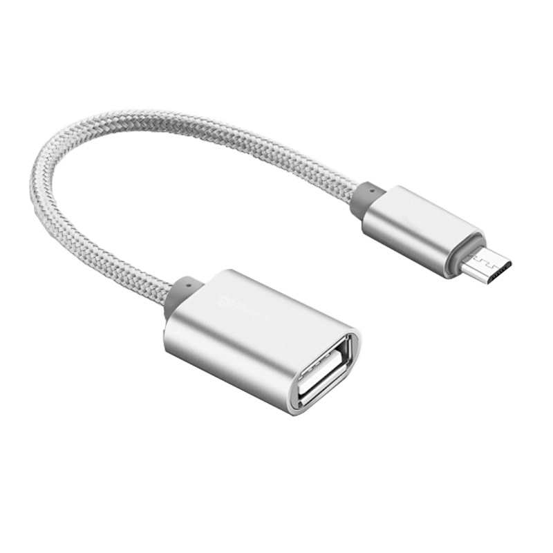 [买2送1]0.13M OTG转接线 安卓OTG数据线 手机U盘连接线转接头USB ToRomax